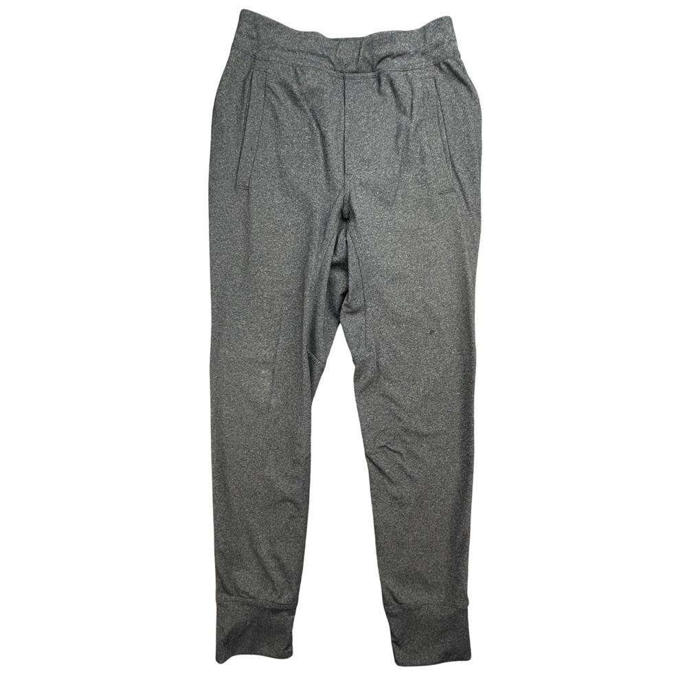Lululemon City Sweat Joggers‎ Mens S Heathered Charcoal Grey Tapered Drawstring